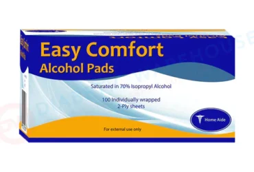 EASPREP Home Aide Easy Comfort Alcohol Prep Pads (100/Box)