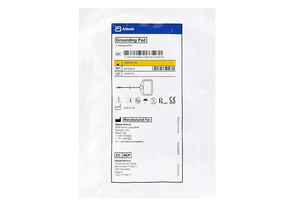 abbottgrounding-pad-rf-dgp-s ABBOTT Grounding Pad RF-DGP-S