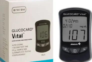 GLUCOMTR Arkray Glucocard Vital Meter, Pack of 2