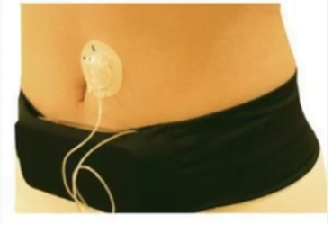 Medi-Belt Insulin Pump Belt, 33" - 45", Large, Black