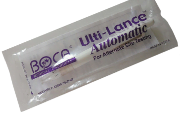 AULDPRI Ulti-Lance Automatic Device w/clear cap PRIVATE LABEL, Pack of 2