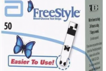 FreeStyle Blood Glucose Test Strip (50 count) Retail