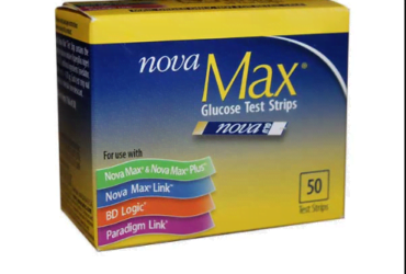 Nova Max Blood Ketone Test Strip (10 count)