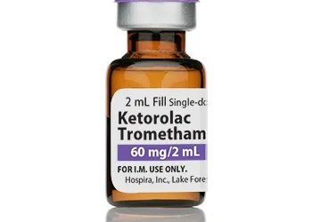 HOSPIRA WORLDWID	379601	KETOROLAC TROMETHAMINE, FTV 30MG/ML 2ML (25/PK)