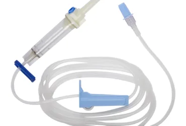 BAXTER HEALTHCAR ACT5435 IV SOL SET, MLL INJ SITE DV SPIKE 103" (48/CS)