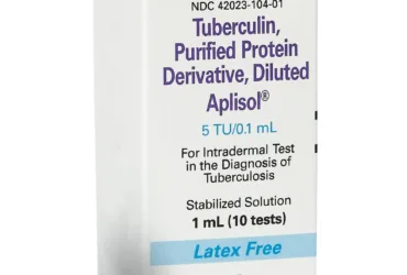 PAR STERILE PROD 42023010401 PPD APLISOL, VL 5TU/0.1ML 1ML (10TEST/VL) JHPPHM
