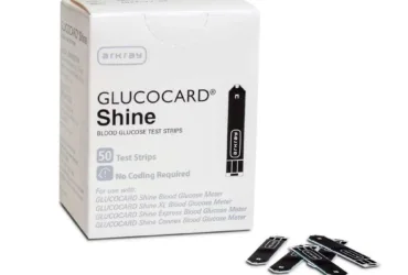 Glucocard Shine Connex Blood Glucose Test Strip