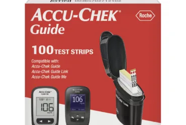 Roche Accu-Chek® Guide Blood Glucose Test Strip, 100 Count