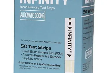 INF50 Infinity Test Strips 50 Ct.NDC#08463-5203-50, Pack of 2