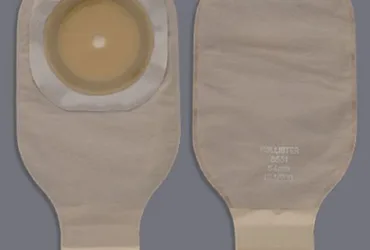 8551 Hollister Premier 1-Piece Drainable Pouch Cut-to-Fit 2-1/2″ with Flextend Barrier, Beige