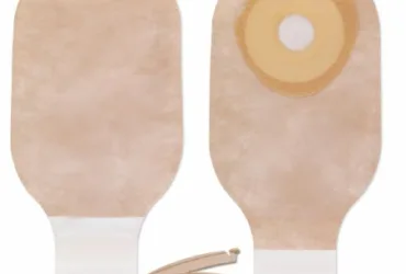 88435 Premier 1-Piece Drainable Pouch Precut 1-3/8″, Lock N Roll, Transparent