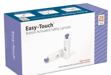ETSLB28 Easy Touch 28G 1.8MM Purple Button Actived, Pack of 2