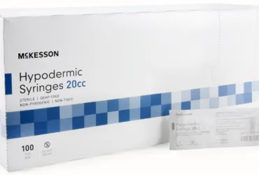 MCKESSON MEDSURG 102-S20C SYRINGE, LL 20CC (100/BX 8BX/CS)