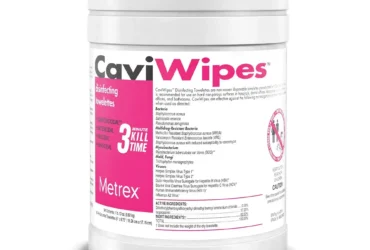 METREX RESEARCH 13-1100 WIPE, DISINFECTANT CAVIWIPES 6"X6.7" (160/CN 12CN