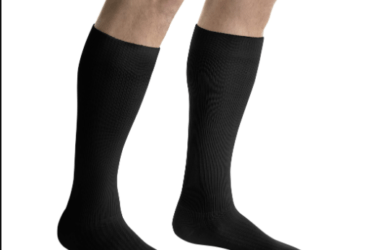 BSN MEDICAL 114013 JOBST COMPRESSION KNEE HIGH BLK CLOSED TOE MD PETITE 20-30MM