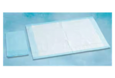 1125633 Incontinence Underpad Unisex 17×24″ Absorbent White/Blue 300/Ca