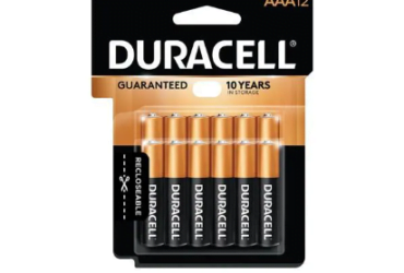 MN24RT12Z Duracell CopperTop General Purpose AAA Batteries15 PK/CA