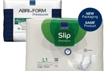 43066 Abena L1 - Large 2500 ml 39 - 60" 104/CS