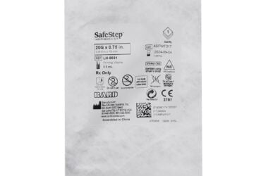 LH-0031 NEEDLE, SAFE STEP 20GX3/4" (25/CS)