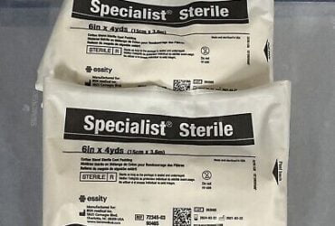 BSN MEDICAL 9046S CAST PADDING, NATURAL, STERILE 6" x 4yd CS/25