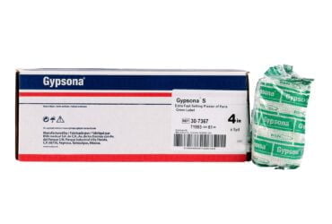 30-7367 BSN GYPSONA SPECIALIST PLASTER BANDAGE 4" X 5YDS 12/BX