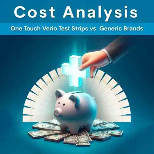 cost analysis of one touch verio test strips vs. generic brands