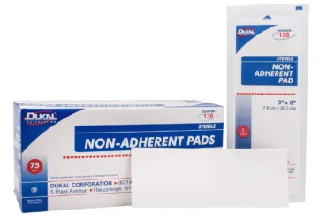 DUKAL 138 DUKAL NONADHERENT PADS, STERILE, 3" X 8" 600CS