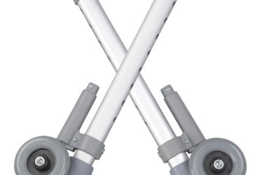 Drive Medical 10106 Rear Glide Walker Brakes with 3 Wheels