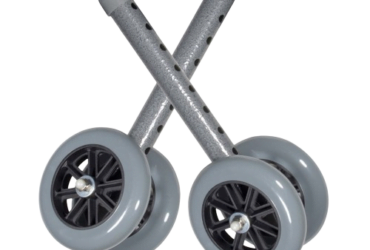 Drive Medical 10118SV Heavy Duty Bariatric Walker Wheels