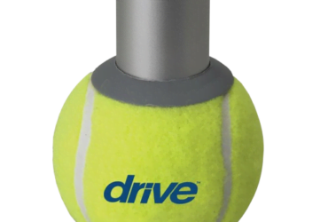 Drive Medical 10121 Walker Rear Tennis Ball Glides with Additional Glide Pads