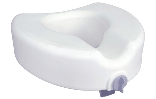 Drive Medical 12014 Premium Plastic Raised Toilet Seat