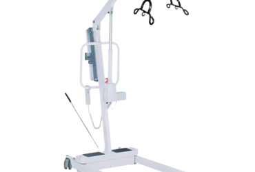 Drive Medical 13240 Battery Powered Electric Patient Lift with Rechargeable and Removable Battery No Wall Mount