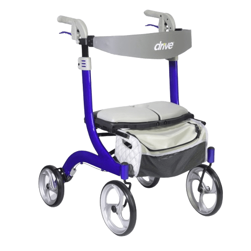 Drive Medical Nitro DLX Euro Style Rollator Rolling Walker