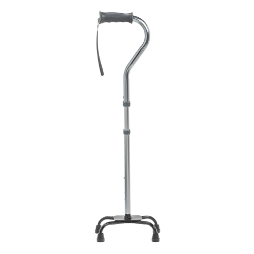 Drive Medical RTL10310FCH Folding Quad Cane Small Base