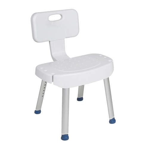 Drive Medical RTL12606 Shower Chair with Folding Back