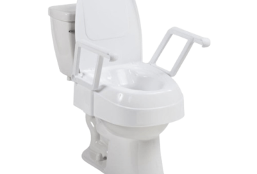 Drive Medical RTL12C002-WH Universal Raised Toilet Seat