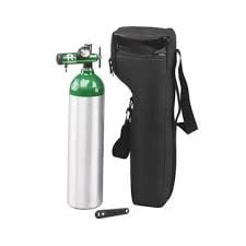 D Cylinder Oxygen Tank Kit with Shoulder Carrying Case by Responsive Respiratory