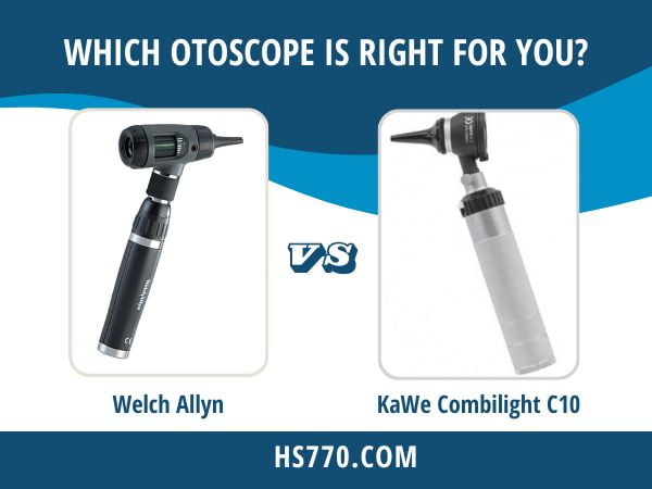 Welch Allyn Otoscope vs. KaWe Combilight C10