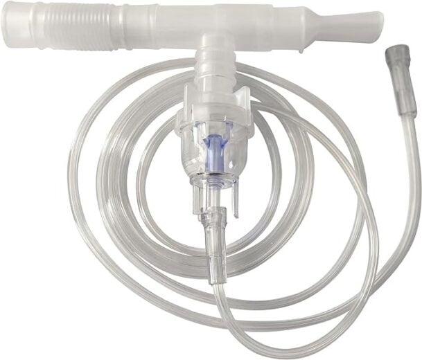 westmed 0210 vixone nebulizer mouthpiece tee flex hose and 7ft kink resistant tubin