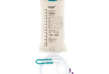 Zevex Enteral Feeding Pump Bag Set with ENFit INF1200-E