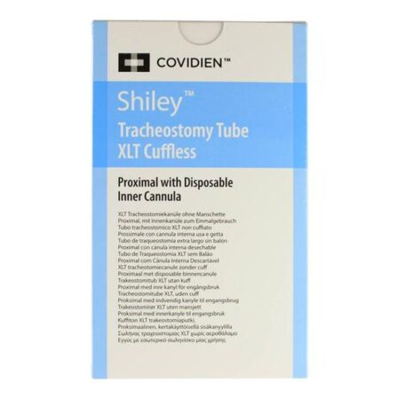 Shiley™ 80XLTUP Tracheostomy Tube XLT Cuffless Proximal with Disposable ...