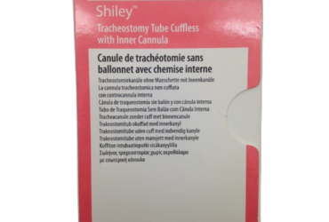 Shiley 8LPC Tracheostomy Tube Cuffless 81 mm Length with Inner Cannula