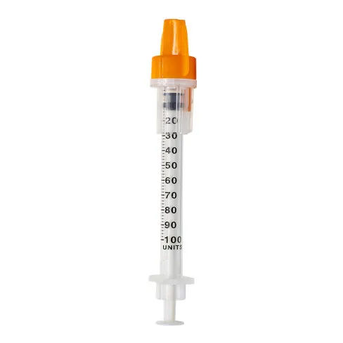 Sol-Millennium Sol-Guard Solo 0.5ml Safety Insulin Syringe