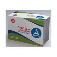 Dynarex 1161 Bacitracin Ointment Foil Pack