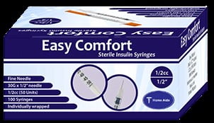 Easy Comfort Pro Insulin Syringes