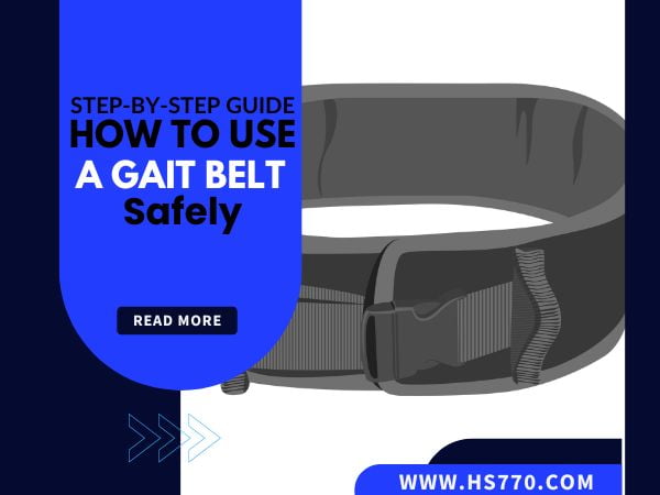 how to use a gait belt