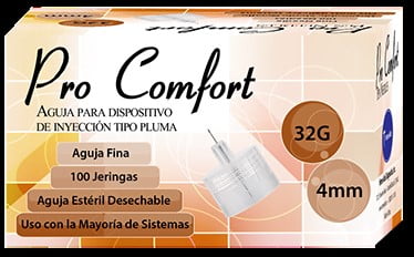 Pro Comfort Insulin Pen Needles 32G 4mm