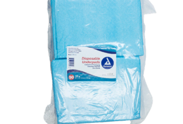 DYNAREX 1347 DYNAREX DISPOSABLE UNDERPAD 30x30 FLUFF POLY HEAVY ABSORB CS100