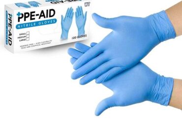 PPE-Aid Disposable Nitrile Gloves (1000/cs)