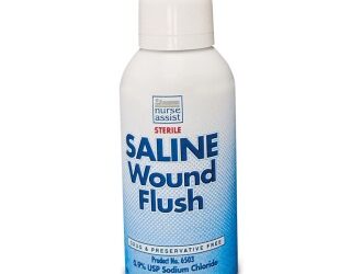 Nurse Assist 6503 Sterile Saline Wound Flush - 3 oz. Spray Can 12/CS